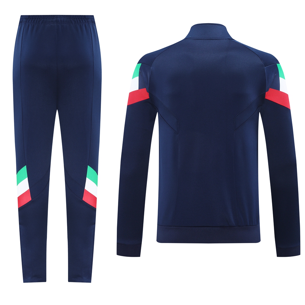 Higojerseys-Italy 24-25 Training Hoodie Set - Royal Blue Hoodie and Pants
