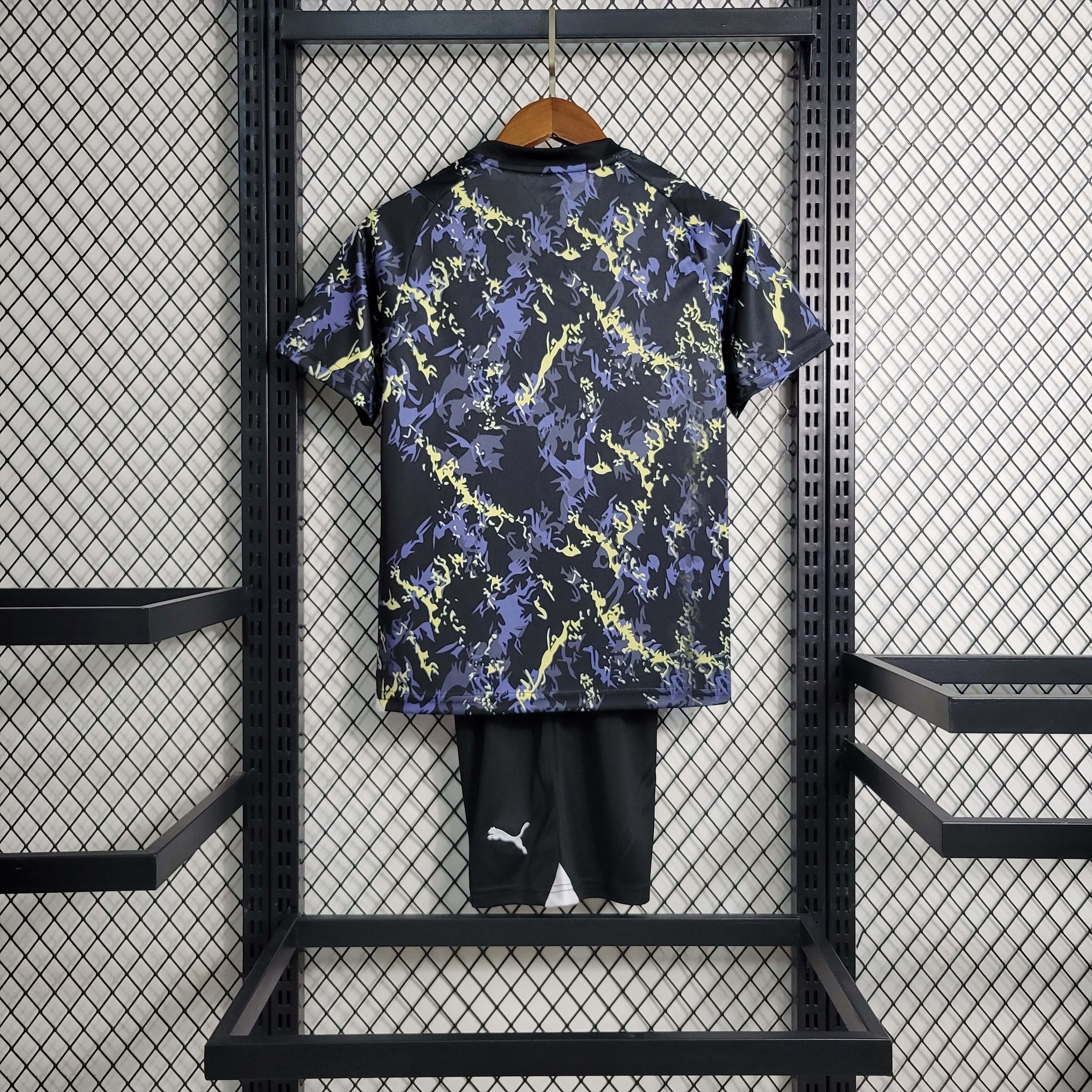 2023/2024 Manchester City Special Edition Black Football Shirt 1:1 Thai Quality Kids Size:football jersey mysite: unitedjerseyfootball 邓江浪:football