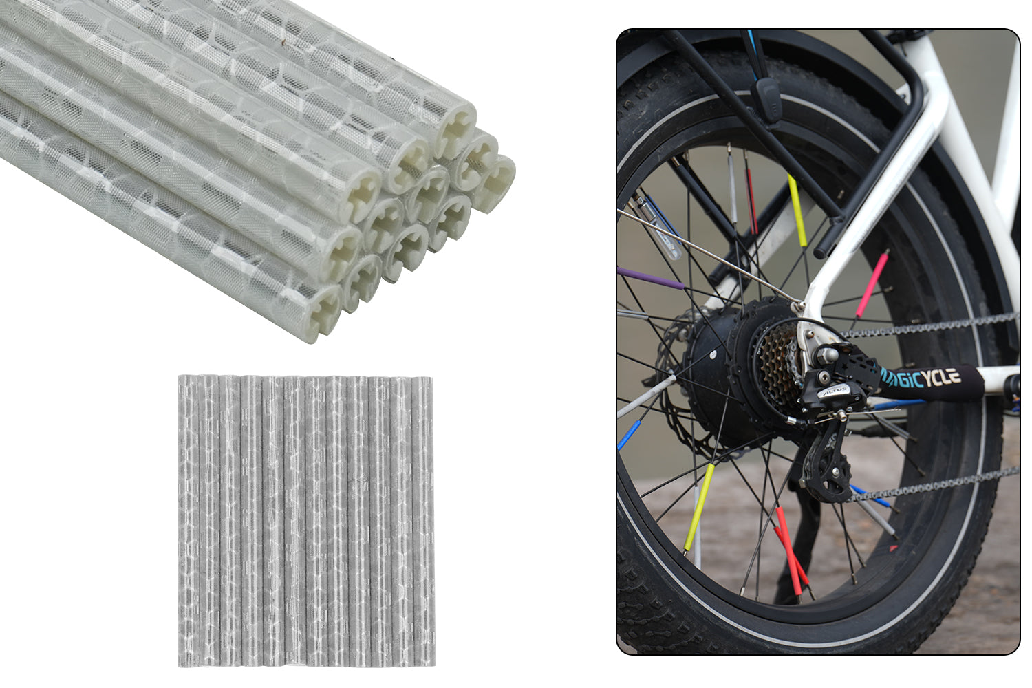 Ebike Spoke reflectors, 36 Pieces Reflective Spoke Covers、mySite、bearsvspackers