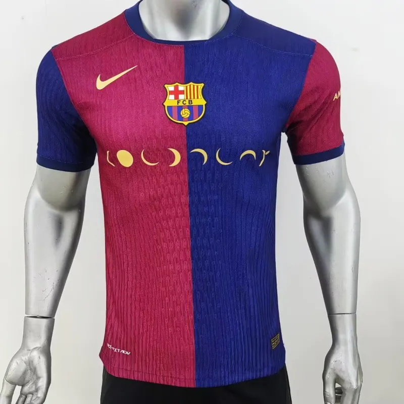 2024/2025 Player Version Barcelona Home (Moon Music) Football Jersey 1:1 Thai Quality:football jersey mysite: unitedjerseyfootball 邓江浪:football