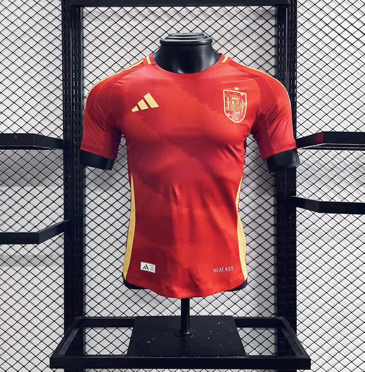 ManixJersey.com | Spain 2024 Home Stadium Jersey - Player Version -Customize Name, Number and Patch | Worldwide Shipping