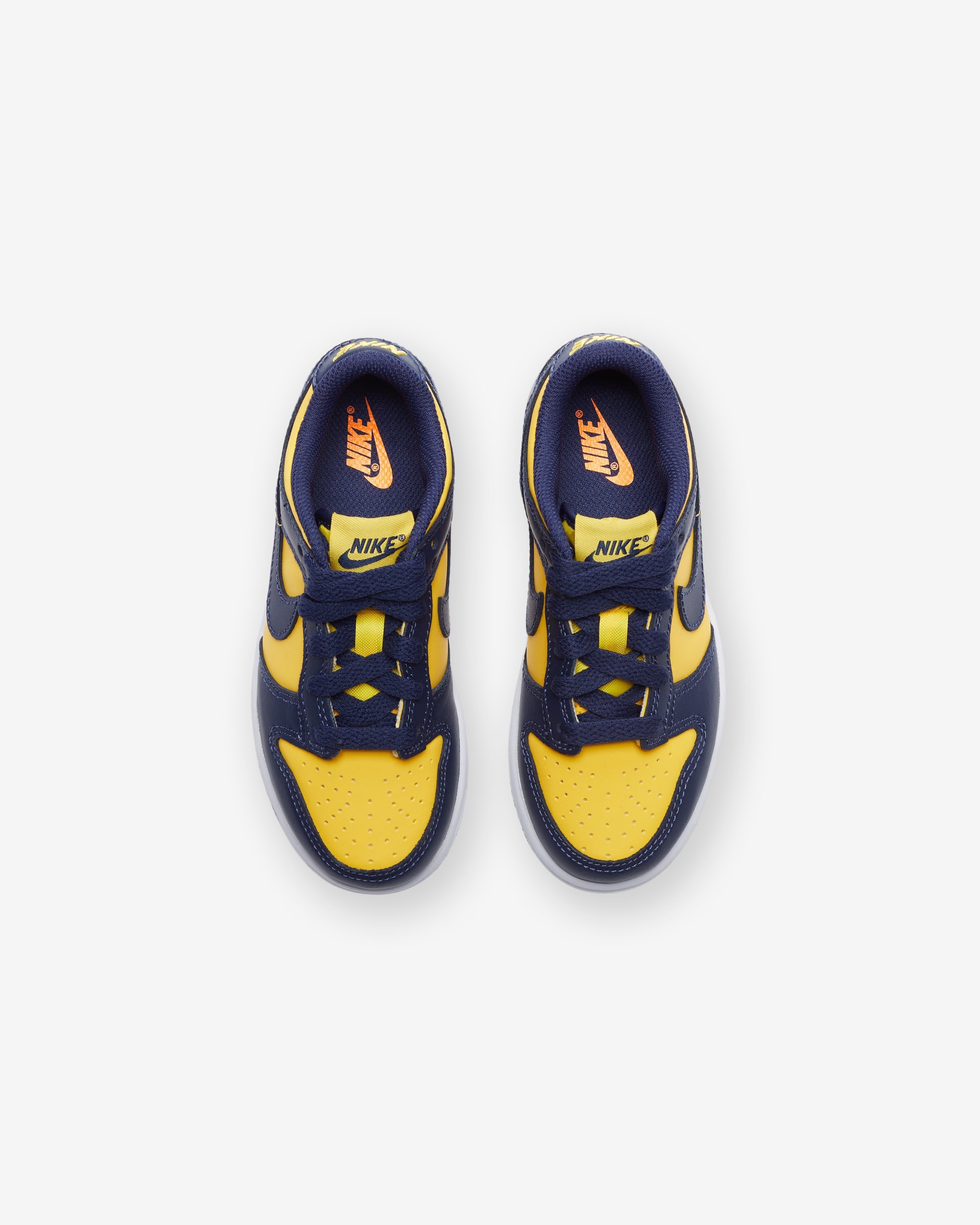 NIKE PS DUNK LOW - VARSITYMAIZE/ MIDNIGHTNAVY/ WHITE