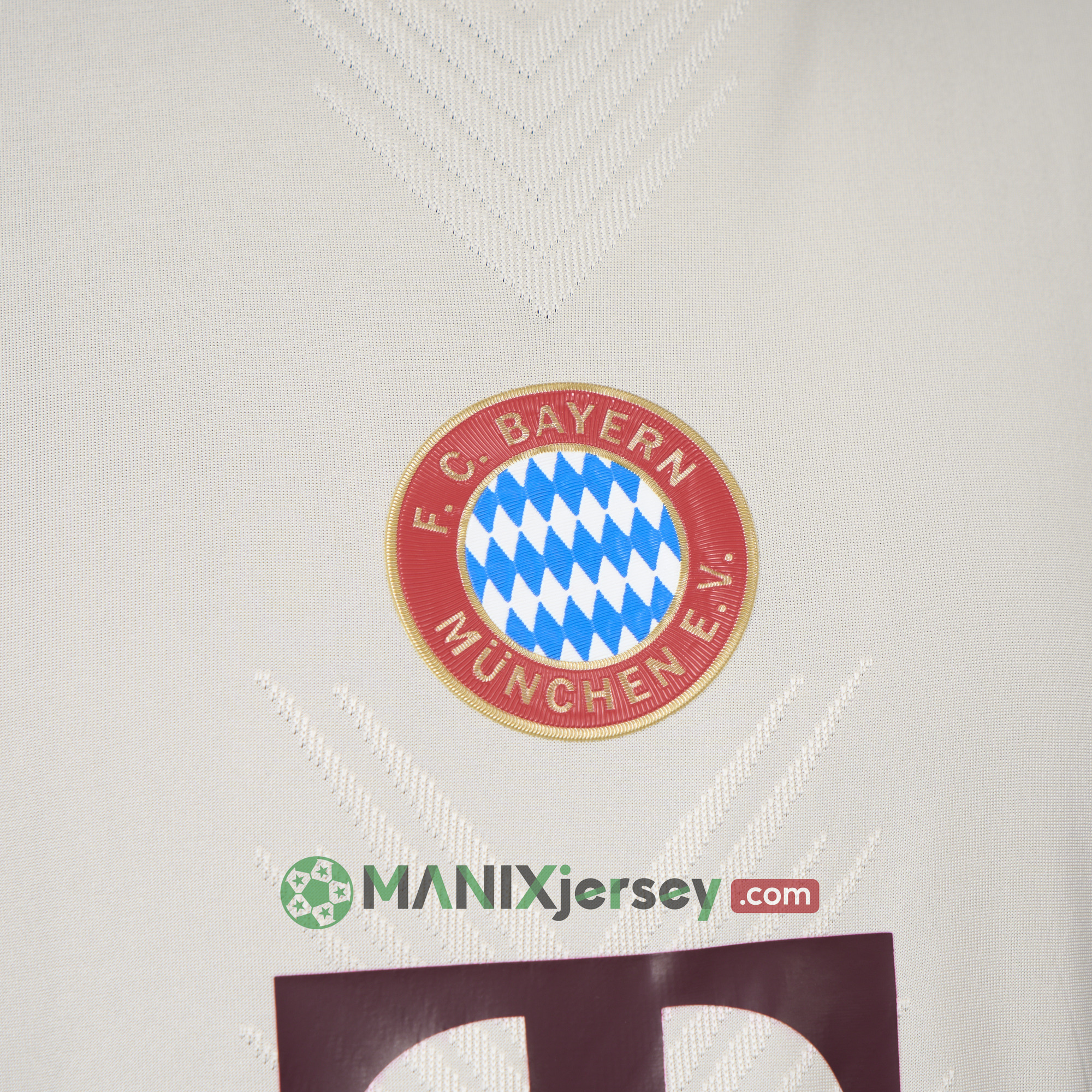 ManixJersey.com | Bayern Munich 24-25 Apricot & Red Training Jersey - Player Version -Customize Name, Number and Patch | Worldwide Shipping