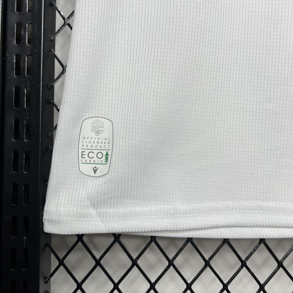 ManixJersey.com | Bolton Wanderers 24-25 Home Stadium Jersey - Fans Version -Customize Name, Number and Patch | Worldwide Shipping