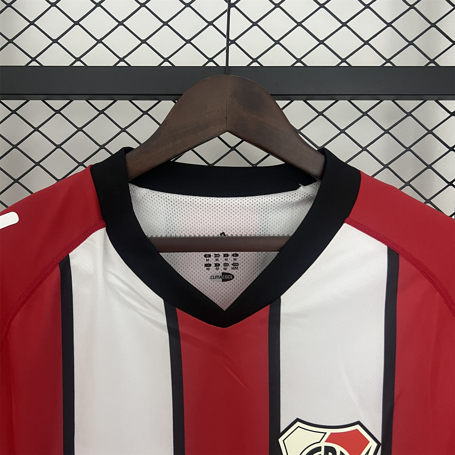 foot-Retro River Plate 2003-04 Away Long Sleeves Jersey