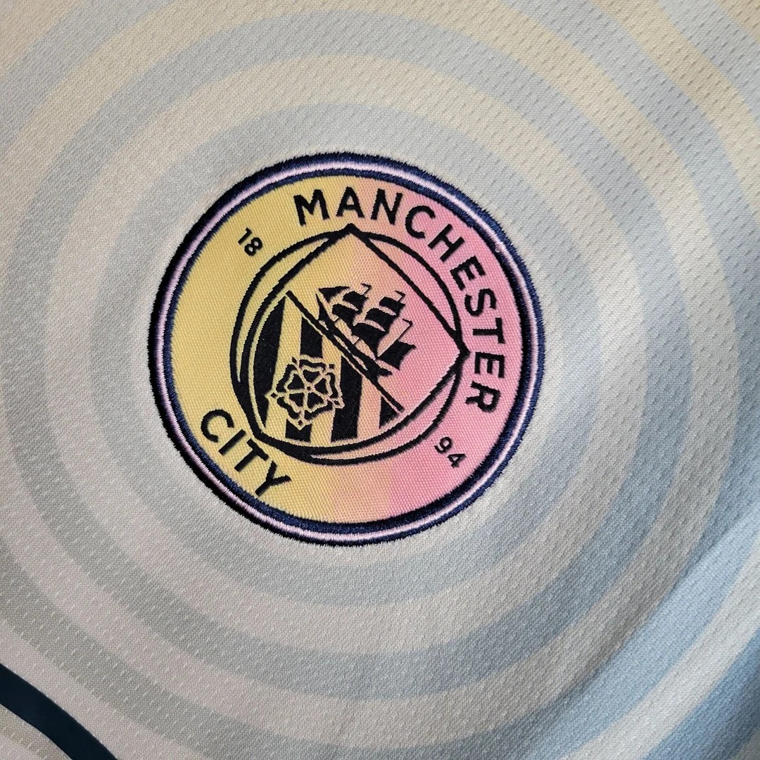ManixJersey.com | Manchester City 24-25 Fourth Jersey - Fans Version -Customize Name, Number and Patch | Worldwide Shipping