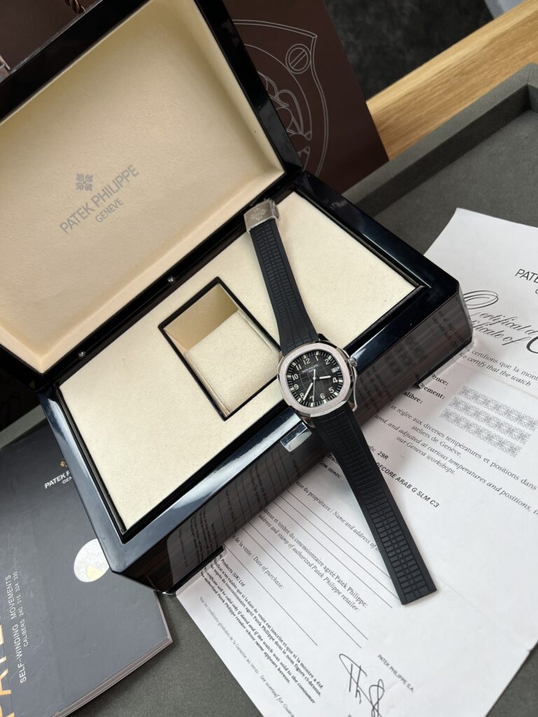 Đồng Hồ Patek Philippe Aquanaut 5167A Màu Đen 3K Factory 40mm (2)