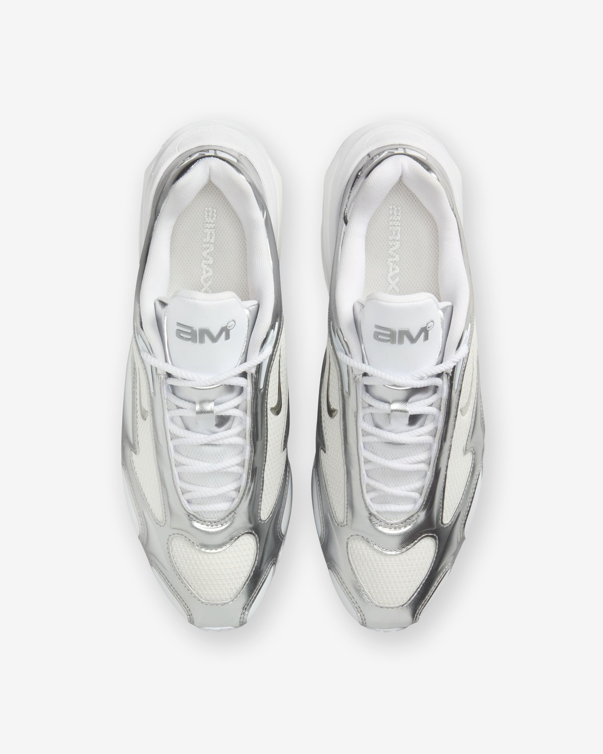 NIKE WOMEN'S AIR MAX MUSE - WHITE/ METALLICSILVER