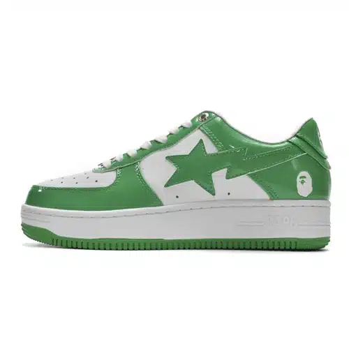 BAPESTA Patent Leather Shoes、mysite、Cacoeks