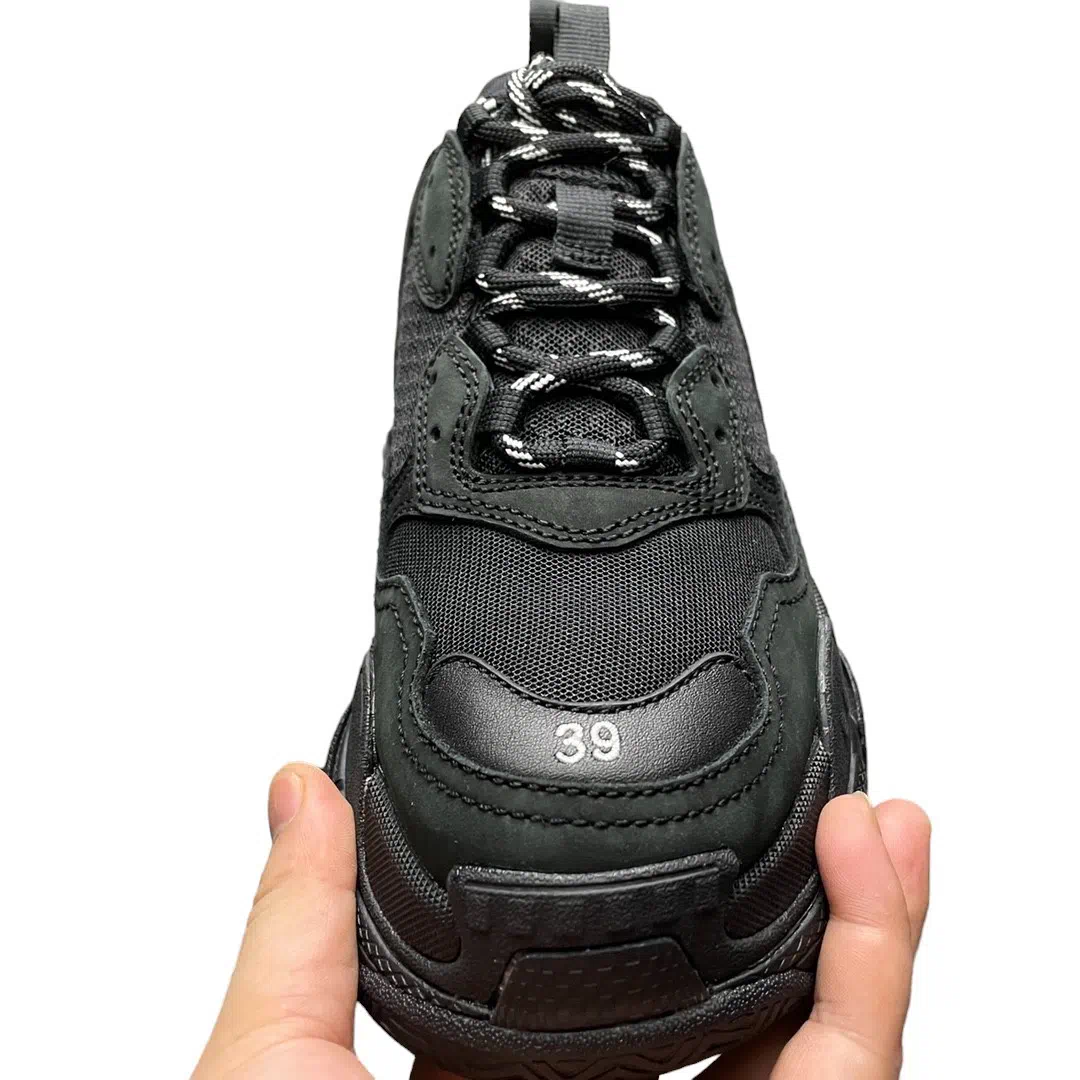 Balenciaga Triple S Sneaker in Black Double Foam、mysite、Cacoeks
