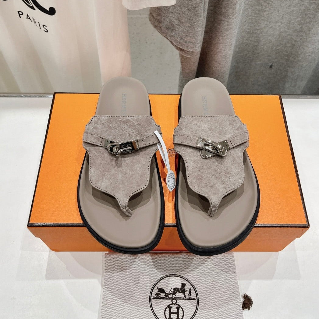 EMPIRE SANDAL LIGHT GRAY SUEDE、mysite、Cacoeks