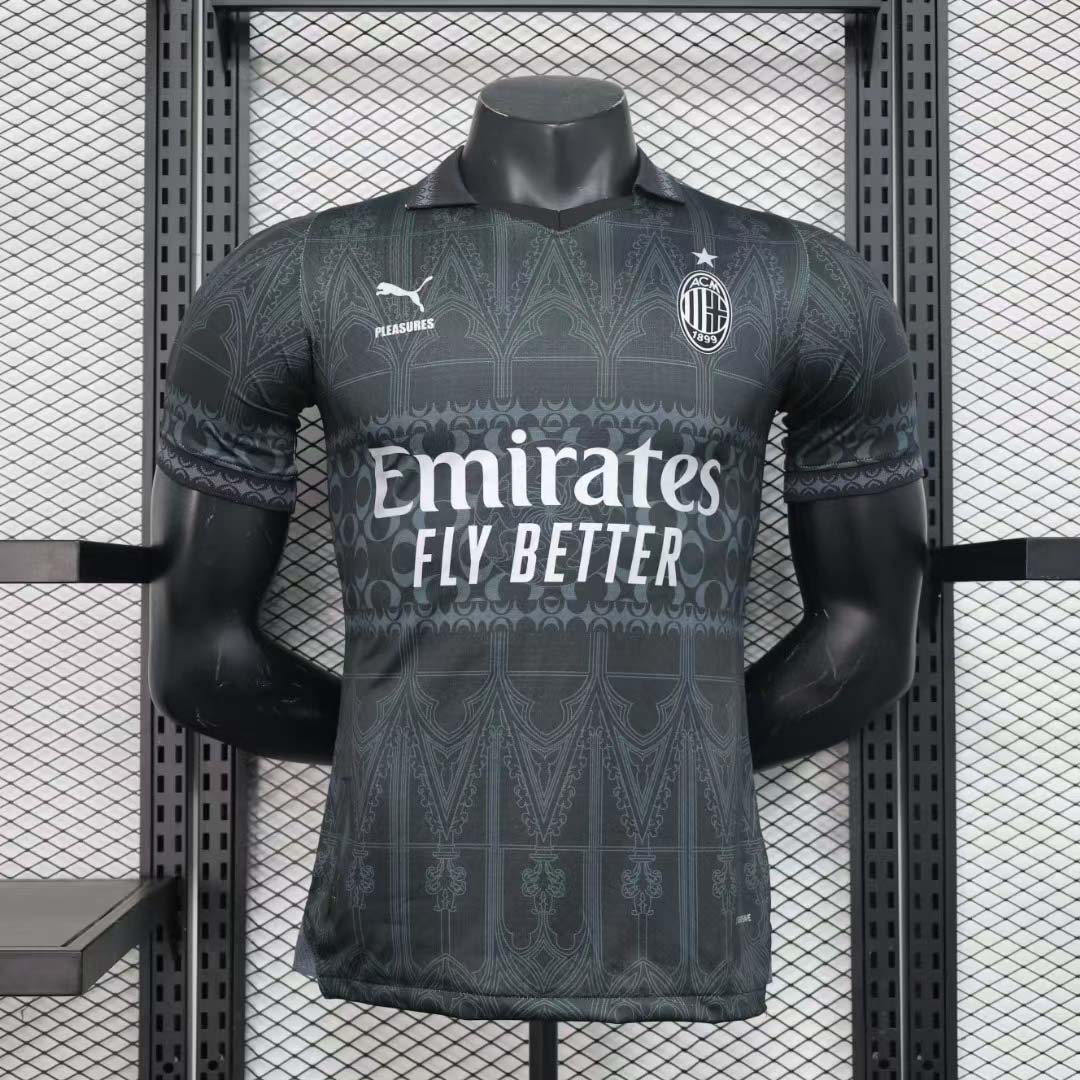 2023/2024 Player Version AC Milan Fourth Away Football Shirt 1:1 Thai Quality:football jersey mysite: unitedjerseyfootball 邓江浪:football