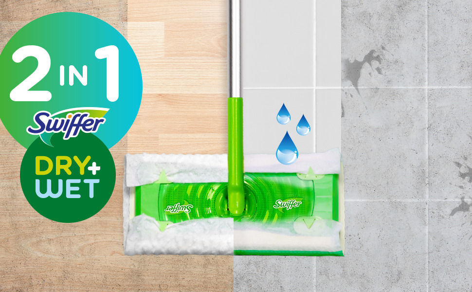 Swiffer Sweeper 2 in 1 dry and wet mop