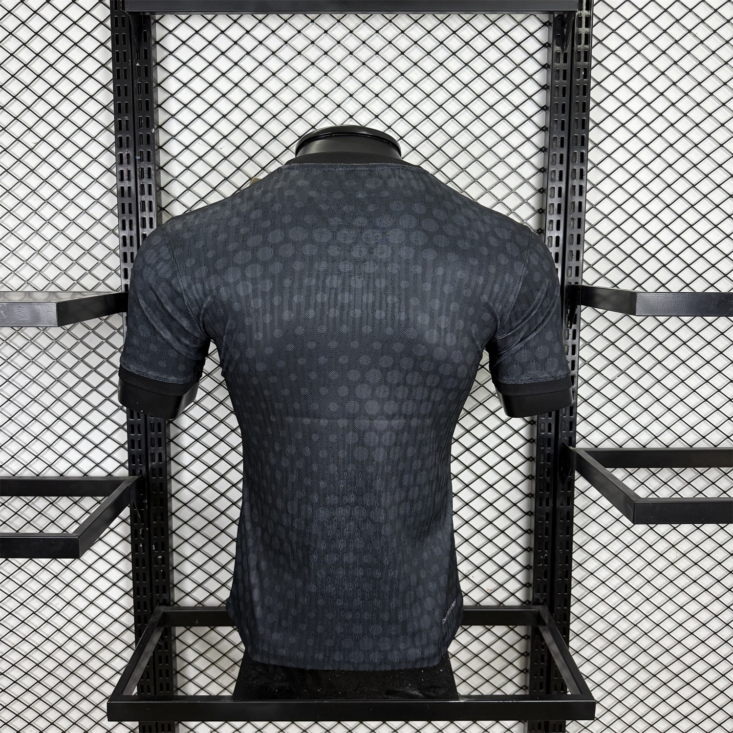 UltraTrikot-Barcelona 25-26 Fluorescent Team Logo Lines Black Jersey - Player Version