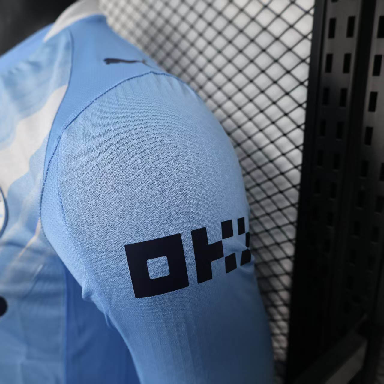 2025/2026 Player Version Long Sleeve Manchester City Home Football Shirt 1:1 Thai Quality:football jersey mysite: unitedjerseyfootball 邓江浪:football