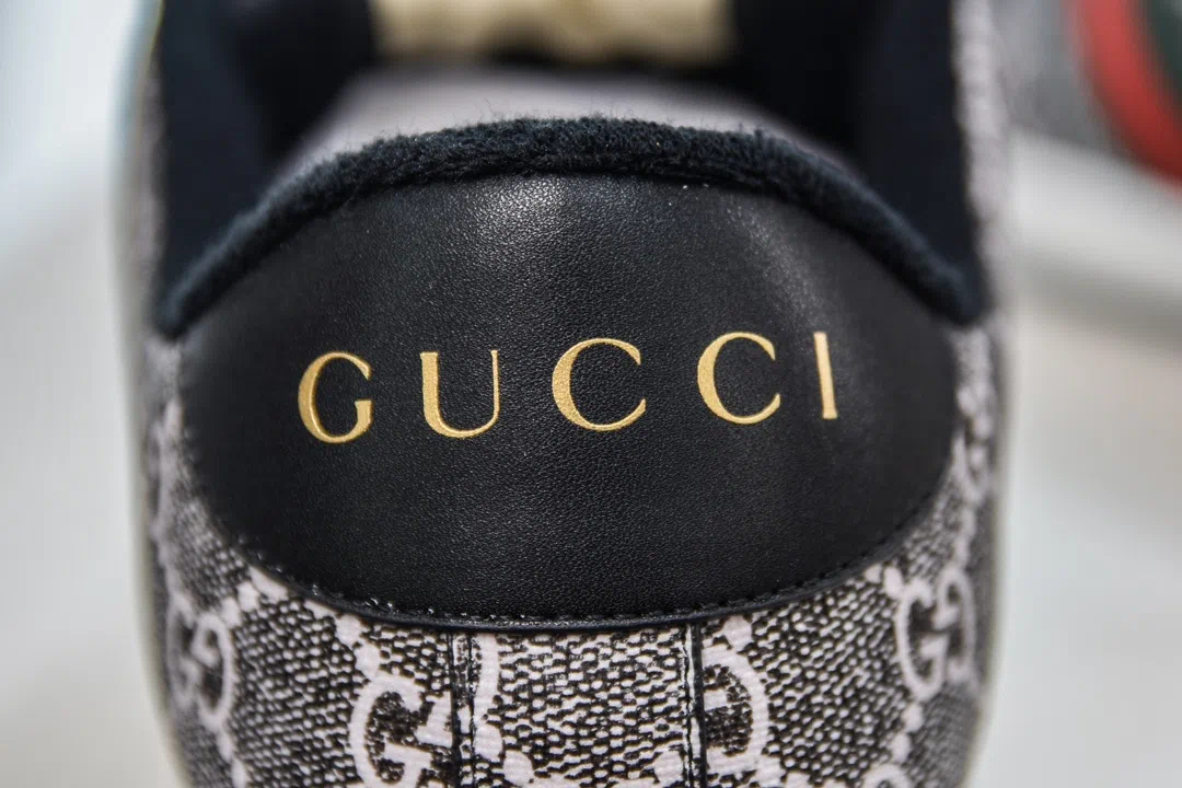 Gucci Screener Sneaker Black and Grey GG Supreme Canvas、mysite、Cacoeks