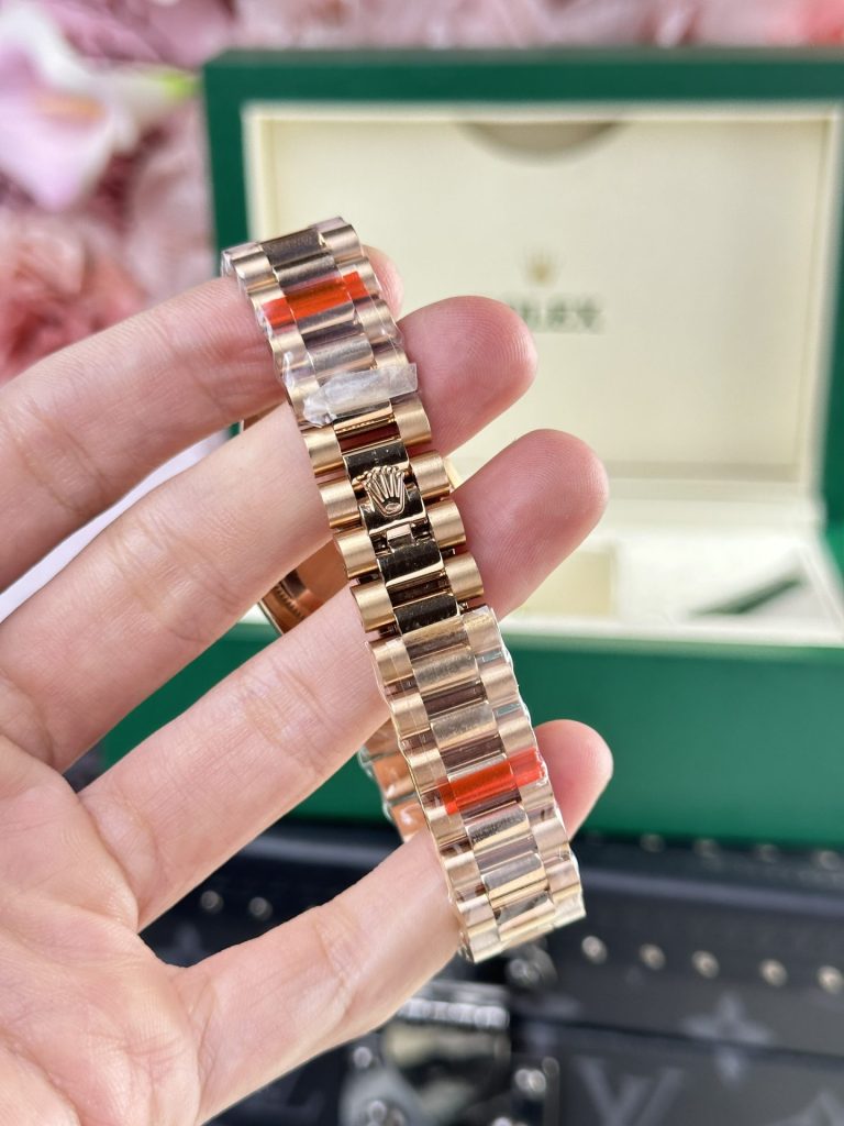 Đồng Hồ Rolex DateJust Rose Gold 178275 Nữ Mặt Xà Cừ Tím Replica 11 31mm (2)
