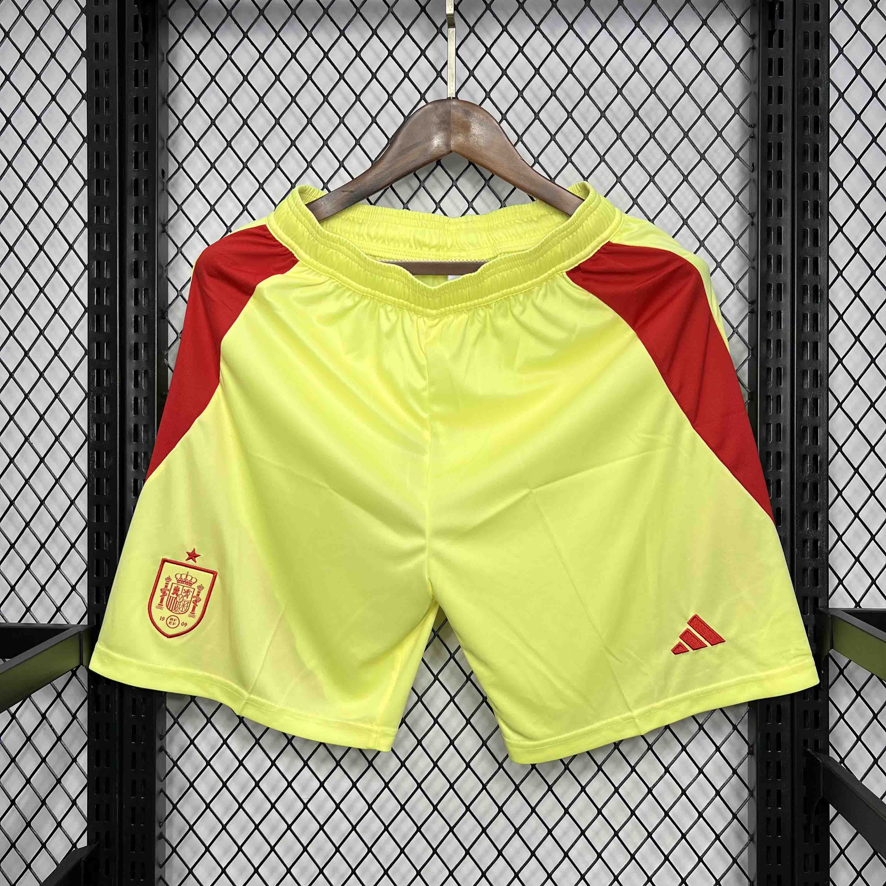 ManixJersey.com | Spain 2024 Away Shorts - Fans Version -Customize Name, Number and Patch | Worldwide Shipping