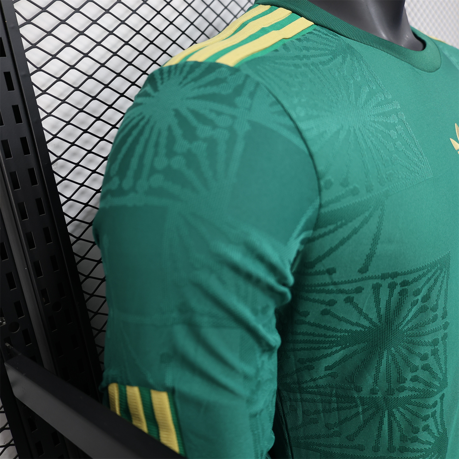 UltraTrikot-Mexico 2025 Gold Cup Green Long Sleeves Jersey - Player Version