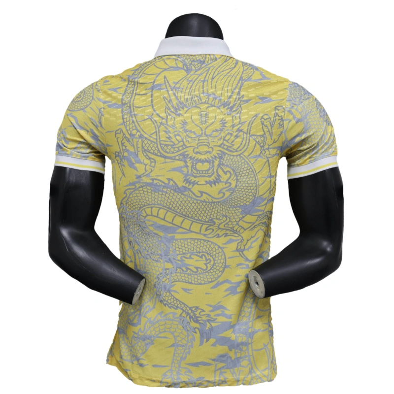 25-26 Real Madrid Dragon Pattern Yellow soccer jersey-Player Version: Ajax 24-25 Home Stadium Jersey - Fans Version mysite: Adidas luxuryfootballshirts.com: https://www.luxuryfootballshirts.com/