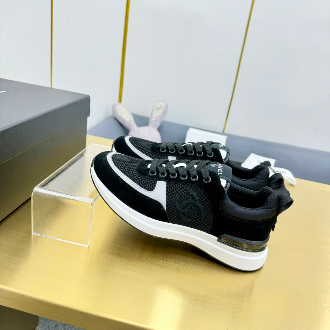 CLASSIC TRAINER IN BLACK MERCERIZED VELVET、mysite、Cacoeks