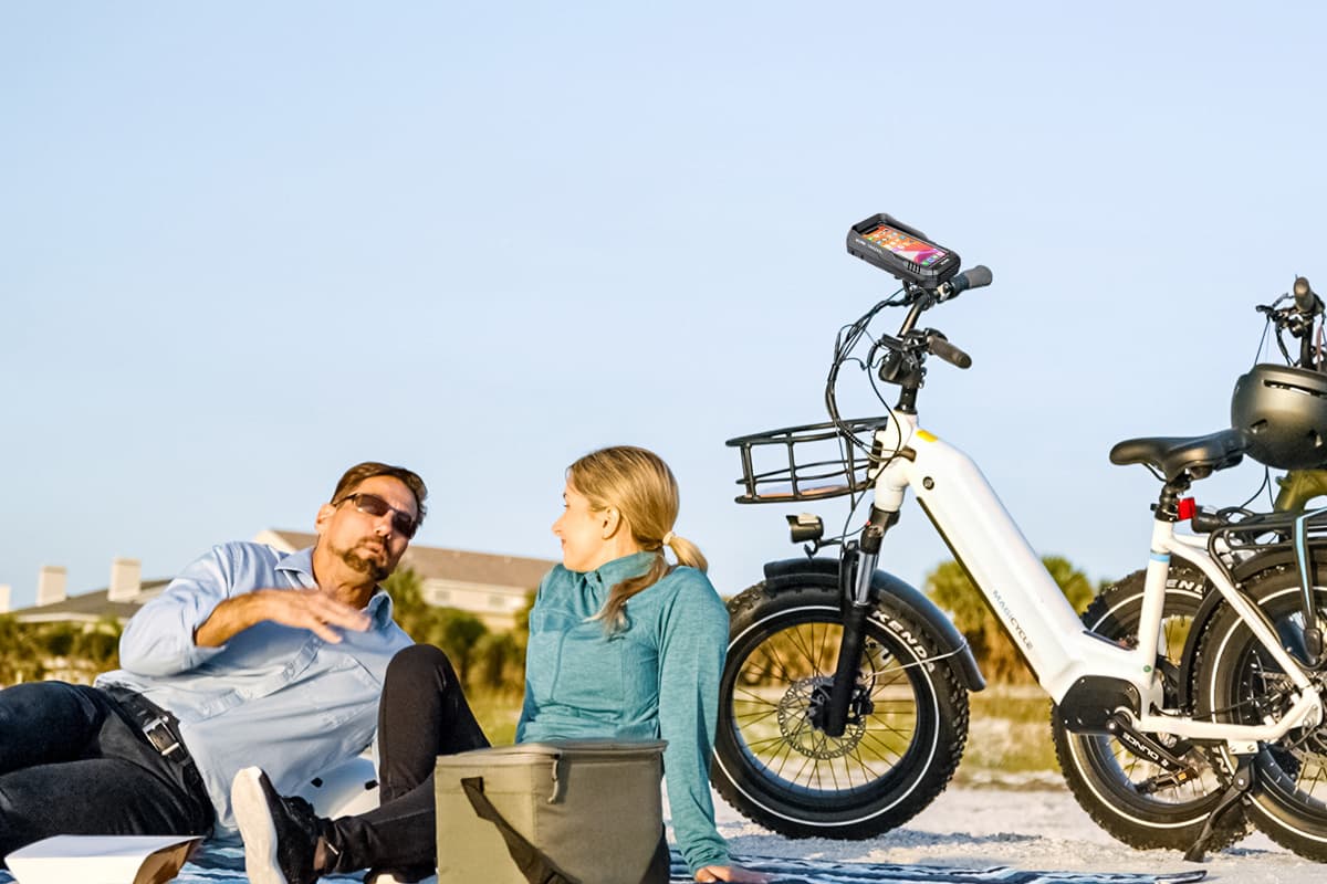 WILDMAN E-Bike Waterproof 360° Phone Mount Holder Bag、mySite、bearsvspackers