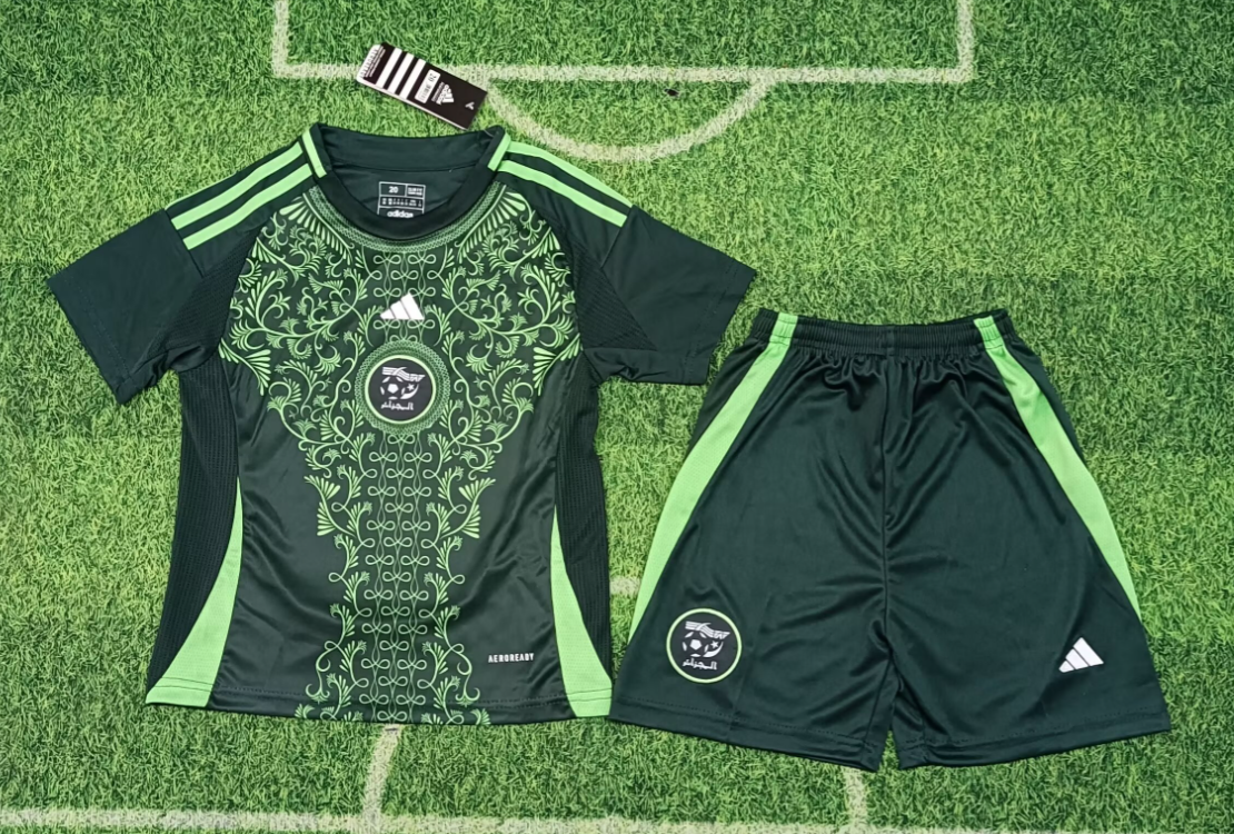 24/25 Algeria Away Football Shirt Kids Size Suit-mysite Custom Football Kit- Nextkits