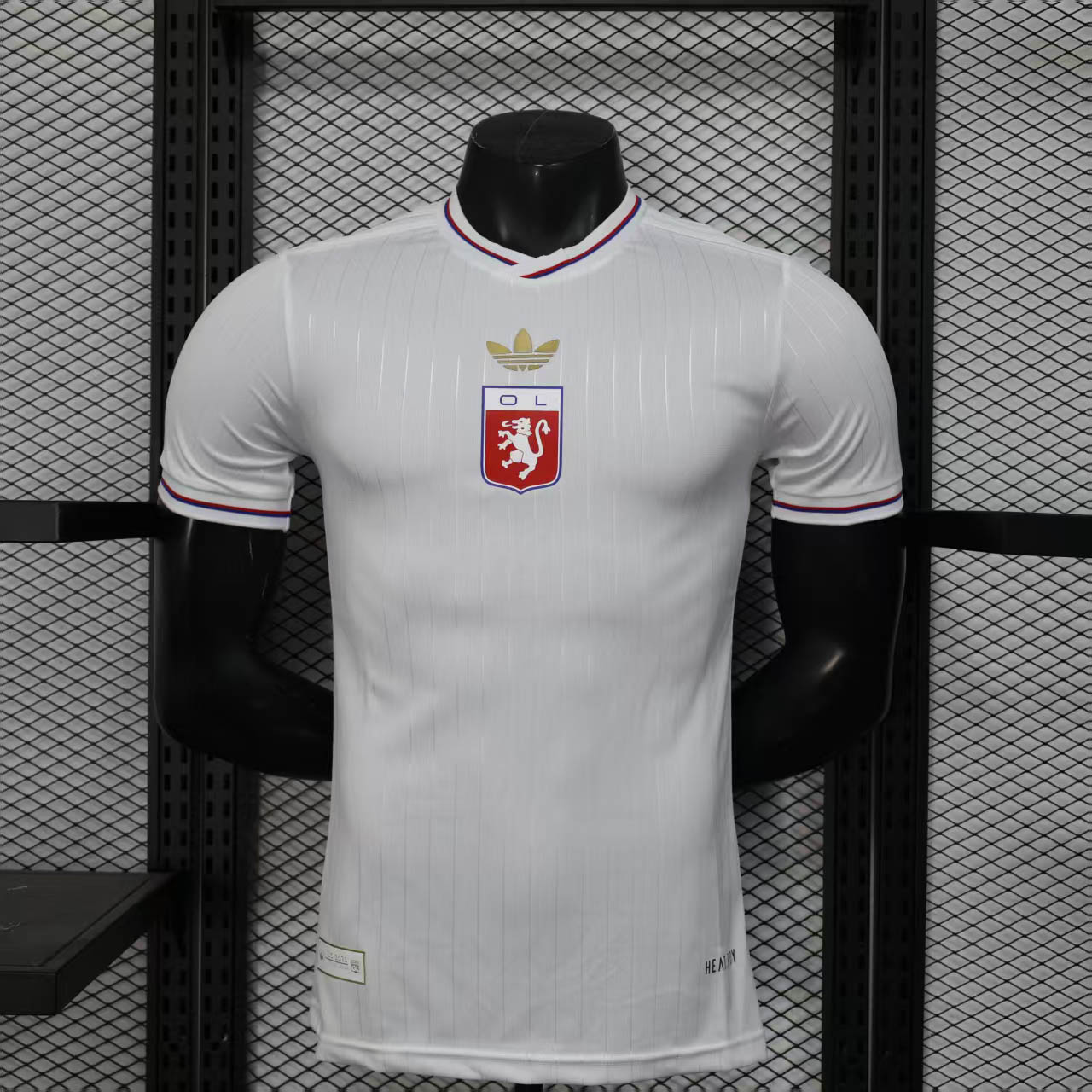 2024/2025 Player Version Lyon 75th Anniversary Edition Off White Football Shirt 1:1 Thai Quality:football jersey mysite: unitedjerseyfootball 邓江浪:football