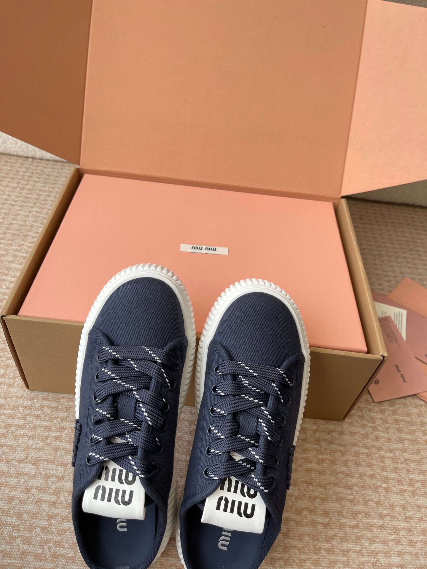 WASH SNEAKER MULES IN DARK NAVY DENIM、mysite、Cacoeks