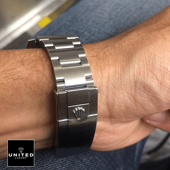 Rolex Datejust 178240 Replica 5 Rolex Datejust 178240 S.Steel Oyster Bracelet Replica Fold Clasp on the Rolex Logo