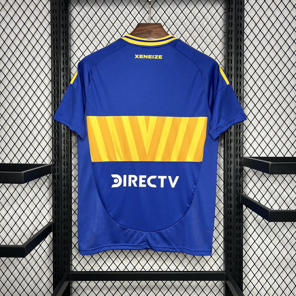 JerseysGala.com | Boca Juniors 24-25 Home Stadium Jersey - Fans Version -Customize Name, Number and Patch | Worldwide Shipping