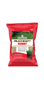 grass seed dark green sun shade lawn grasses fertilizer ultra sunny shady dense traffic black beauty