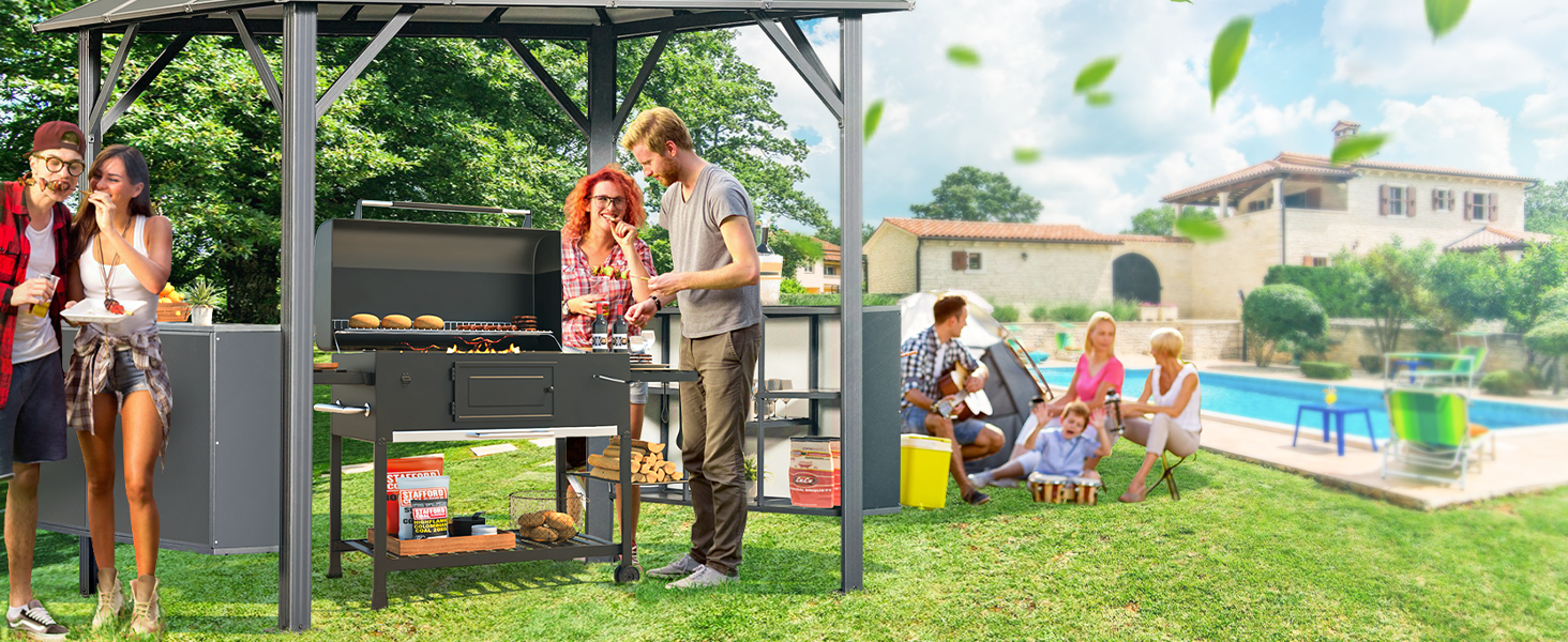 Gazebo-for-BBQ-Grill