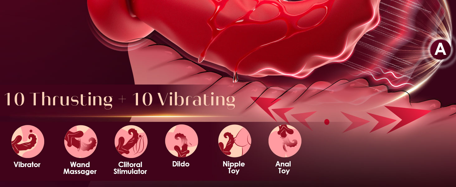 thrusting vibrator