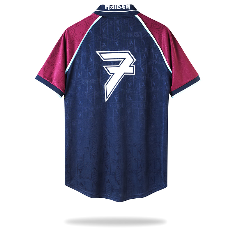 Higojerseys-Retro Iron Maiden 1999-01 Home Stadium Jersey