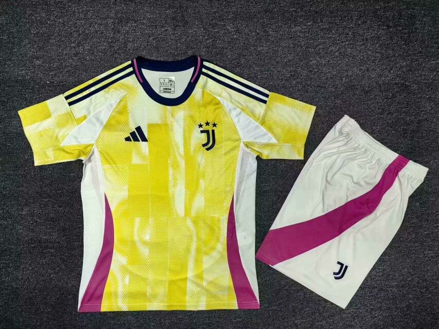 2024/2025 Juventus Away Soccer Jersey 1:1 Thai Quality Kids Size:football jersey mysite: unitedjerseyfootball 邓江浪:football