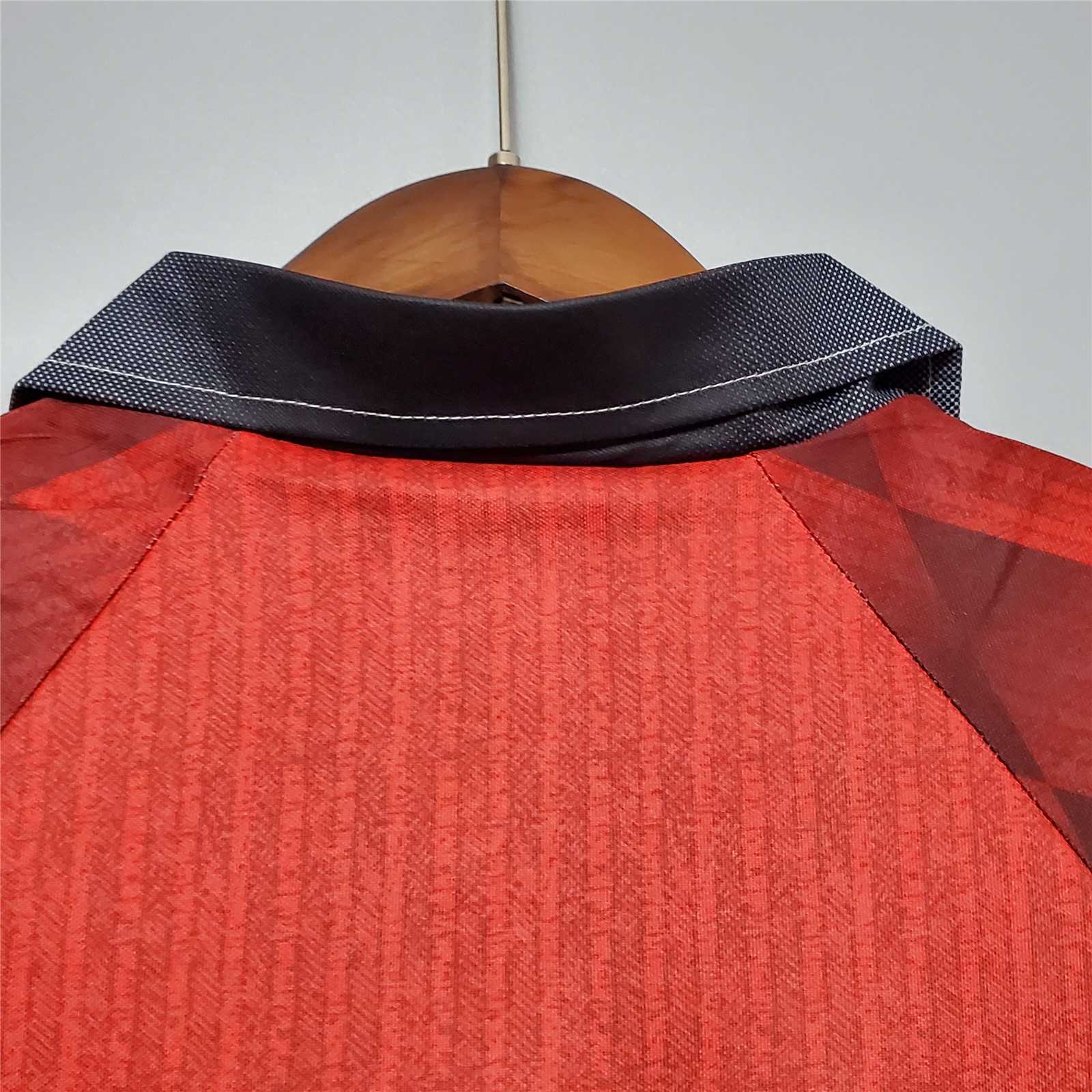 Higojerseys-Retro Manchester United 96-97 Home Jersey