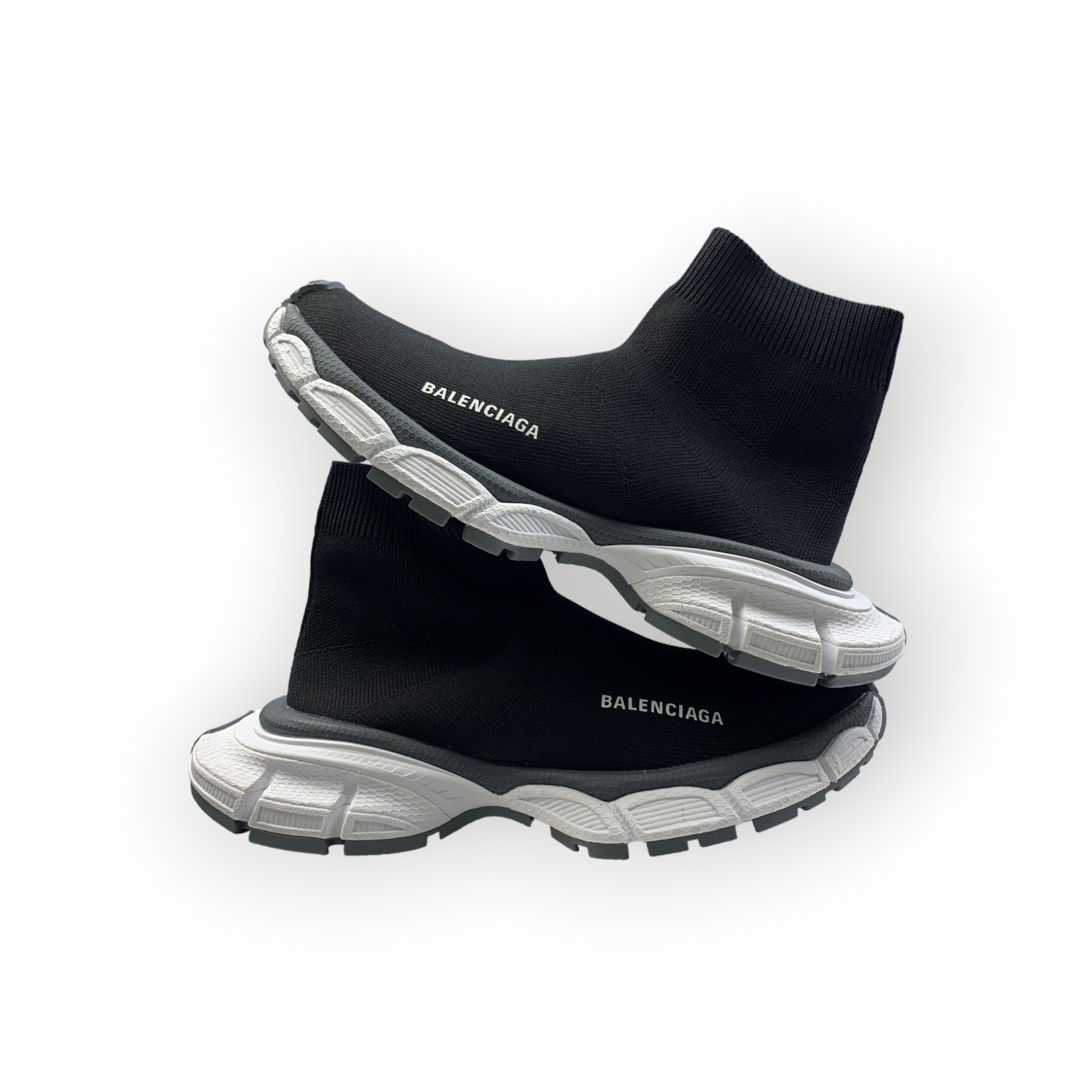 Balenciaga 3XL Sock Sneaker in Black、mysite、Cacoeks
