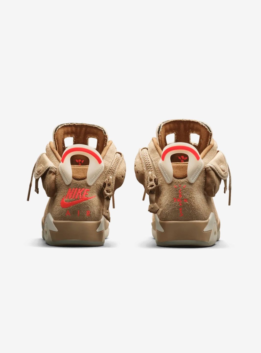 Air Jordan 6 Retro Travis Scott British Khaki、JORDAN、Cacoeks