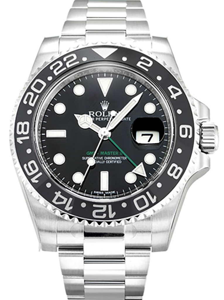 Replica Rolex GMT-Master II 40mm Black Dial 116710-fasswatch
