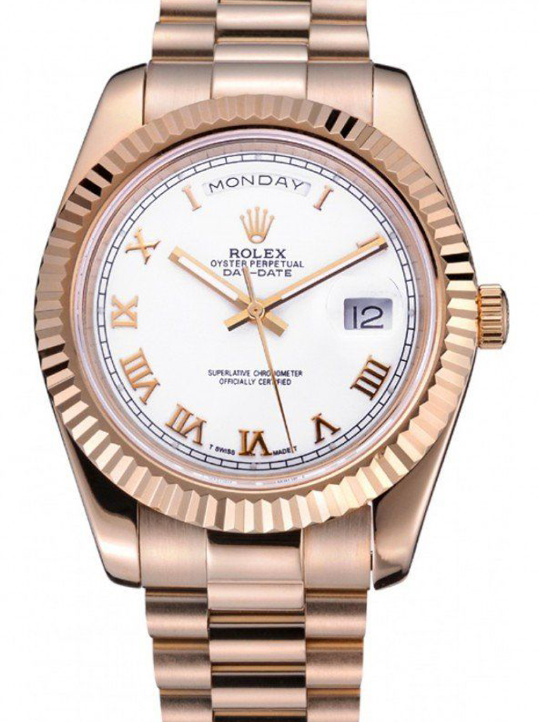 Replica Rolex Day-Date 41mm White Dial 622546-fasswatch