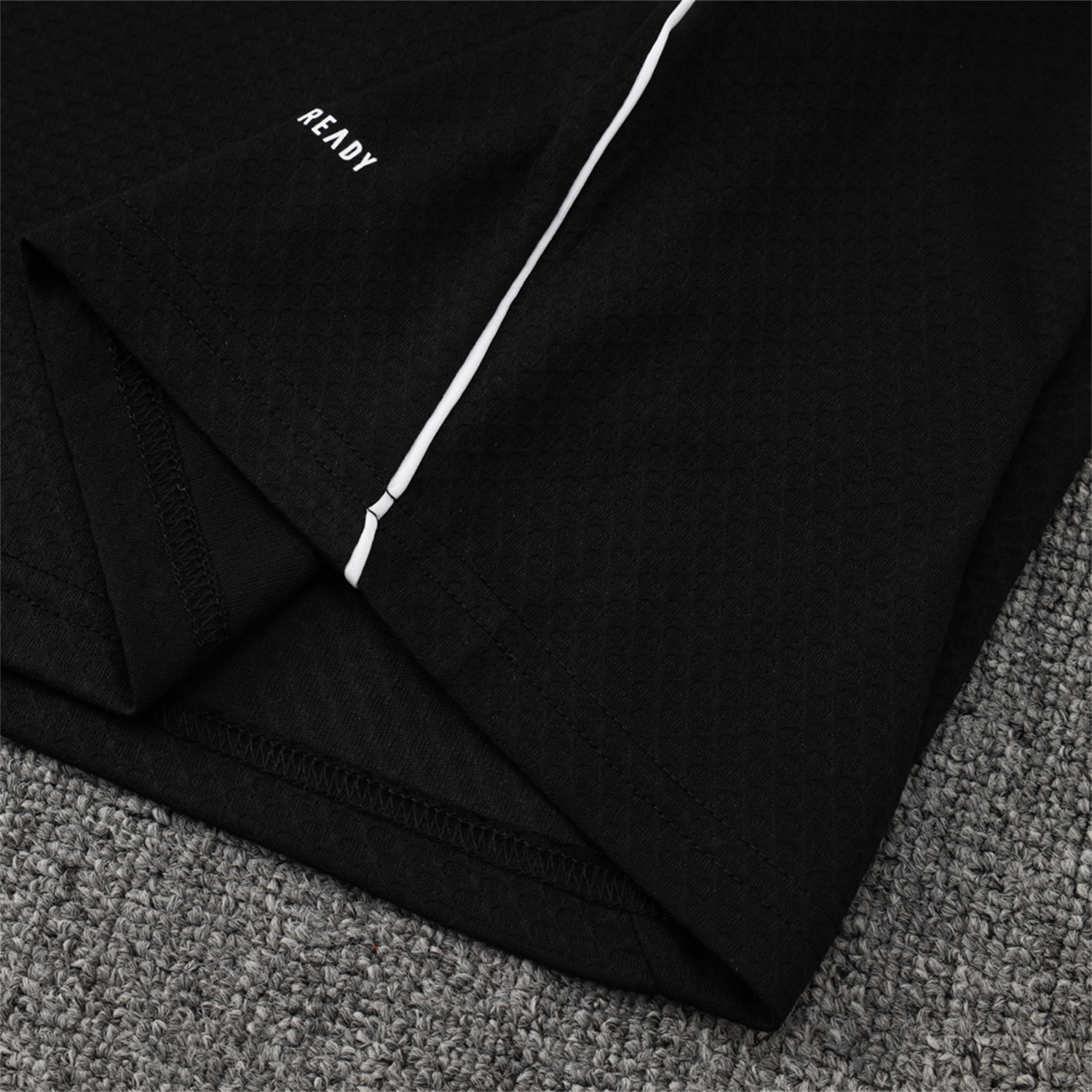 UltraTrikot-Real Madrid 25-26 Short-Sleeve Training Set - Black Top and Black Shorts