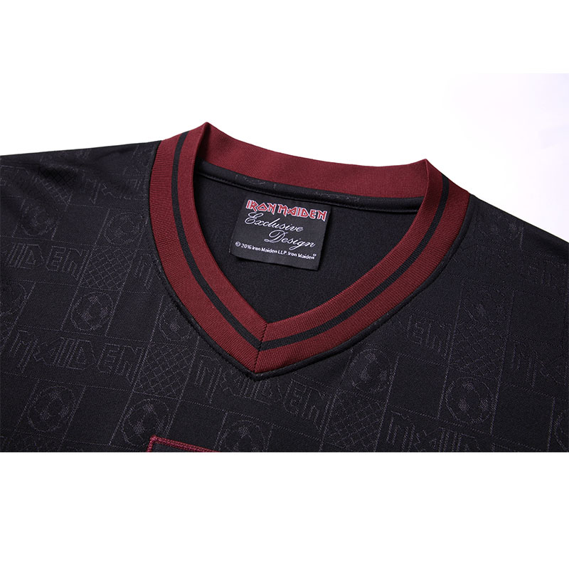 GlobeJersey-Retro Iron Maiden 2016 Black Jersey