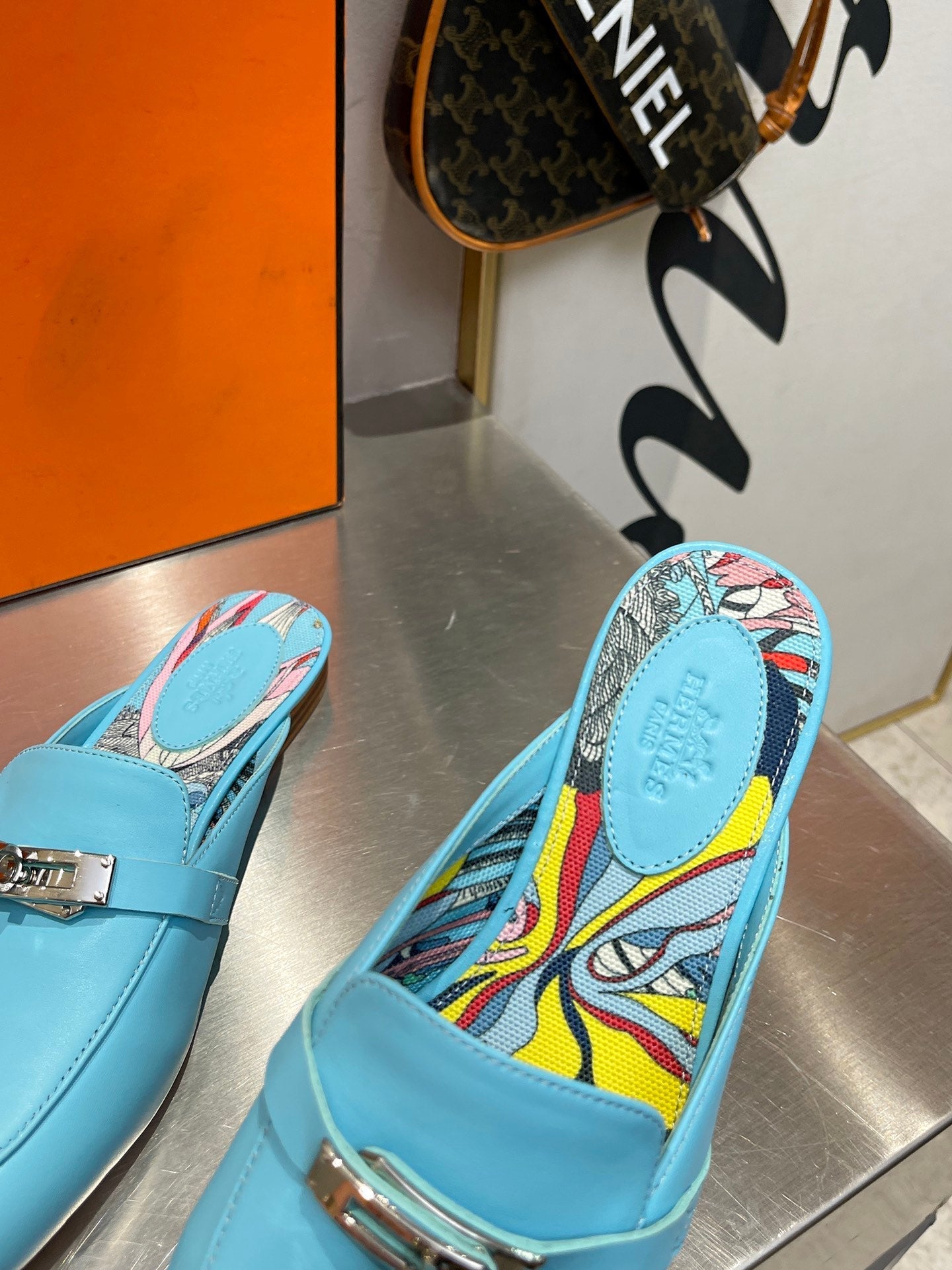 0Z MULE SKY CALFSKIN WITH PATTERN、mysite、Cacoeks