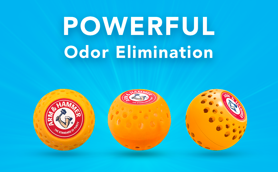 Arm & Hammer Odor Busterz balls, garbage deodorizer, shoe deodorizer, deodorizer, odor eliminator