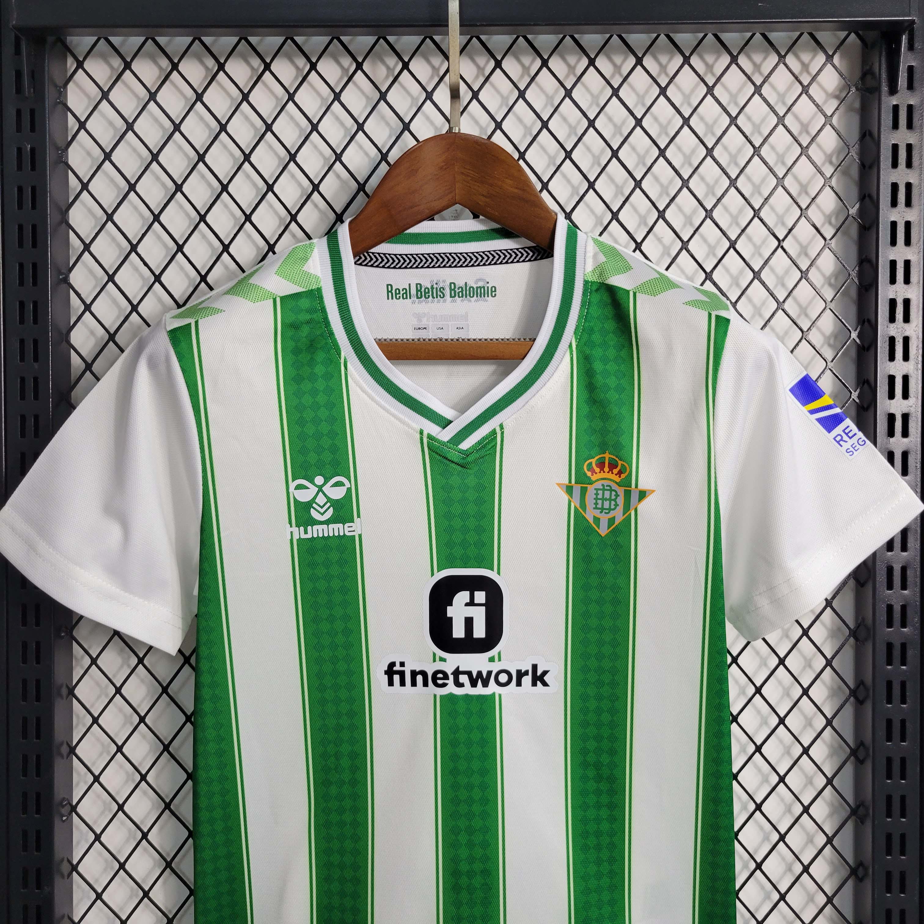 2023/2024 Real Betis Home Football Shirt Kids Size:football jersey mysite: unitedjerseyfootball 邓江浪:football