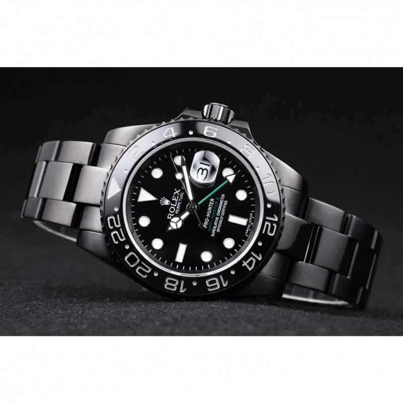 Superclone Rolex GMT-Master II 39mm Black Dial REP016828-fasswatch