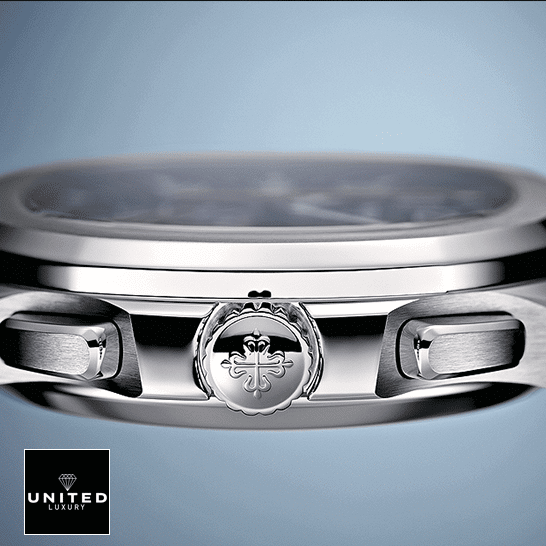 Patek Philippe Chronograph Replica 1 Patek Philippe 5968A-001 Aquanaut Stainless Steel Case Replica side view