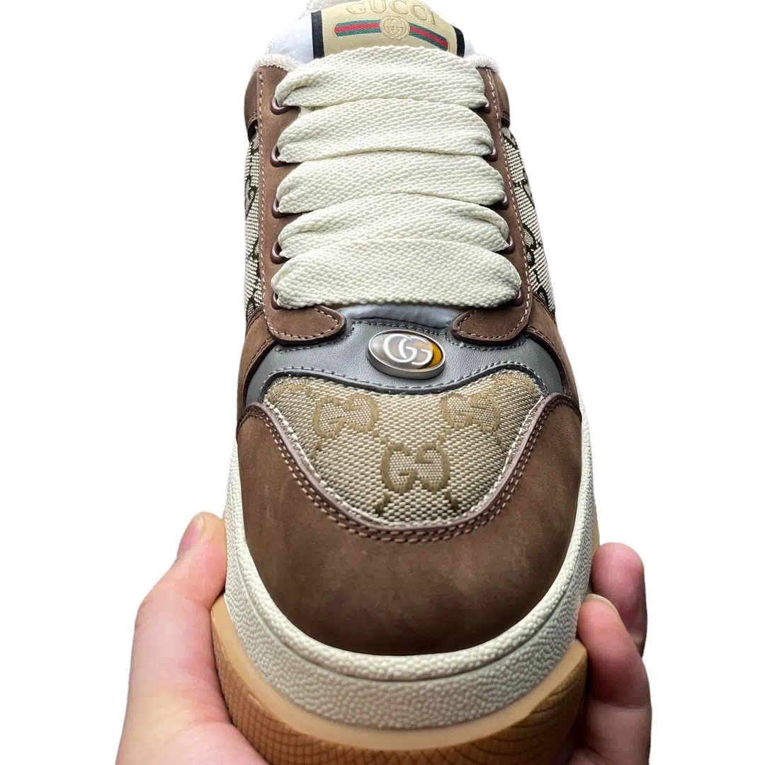 Gucci Screener GG Sneaker Beige Ebony、mysite、Cacoeks