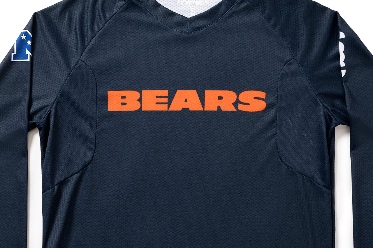 State Bicycle Co. | NFL Collection – Long-Sleeve MTB Jersey – Chicago Bears、mySite、bearsvspackers